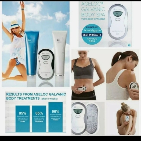 NUSKIN AgeLOC Galvanic Body Spa 1 Napca Mist 2 Gel 1 LASH BROW SERUM #22 E - Foto 7